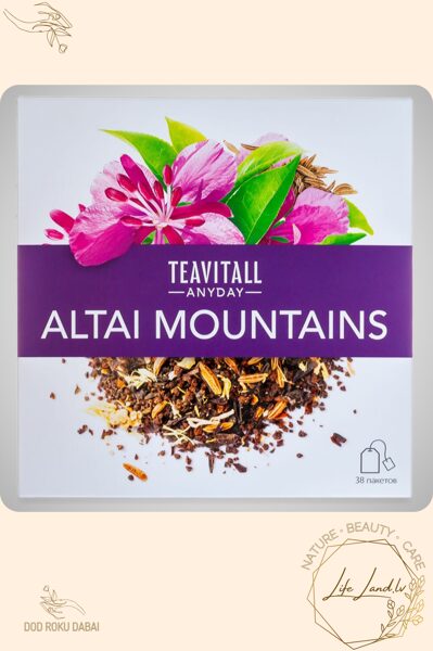 ALTAI MOUNTAINS Tējas dzēriens TeaVitall Anyday, 38 tējas paciņas