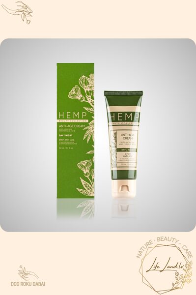 HEMP Anti-age krēms intensīvai šūnu reģenerācijai, 50 ml
