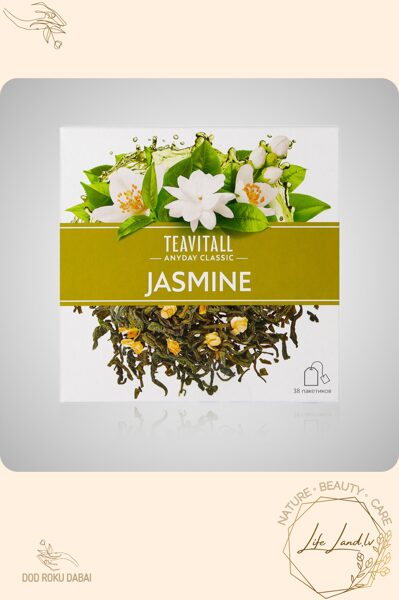 JASMINE Zaļā tēja TeaVitall anyday CLASSIC, 38 filtrpaciņas