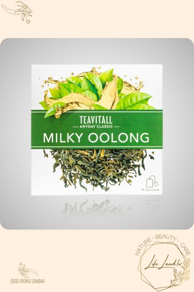 MILKY OOLONG Zaļā tēja TeaVitall CLASSIC, 38 tējas paciņas
