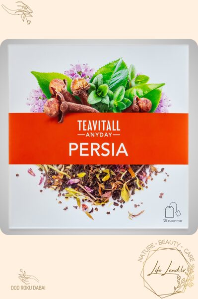 PERSIA Tējas dzēriens TeaVitall Anyday, 38 tējas paciņas