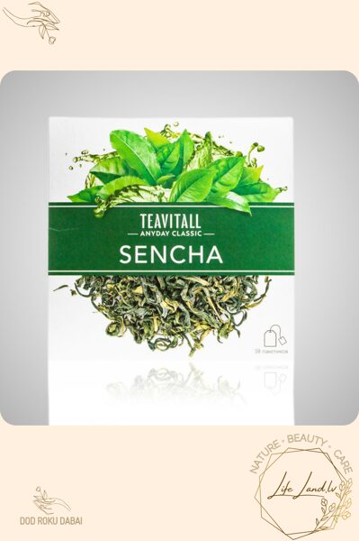 SENCHA Zaļā tēja TeaVitall CLASSIC, 38 tējas paciņas