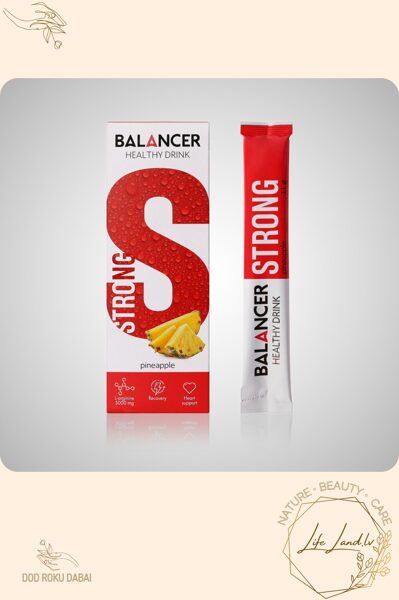 Dzēriens ar arginīnu BALANCER STRONG, 10 paciņas